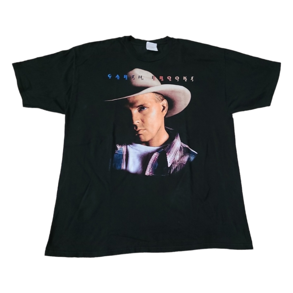 Vintage 1996 Garth Brooks  Fresh Horses World Tour T-shirt Country Music Men's